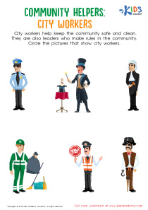 Town or City? Worksheet: Free Printable PDF for Kids